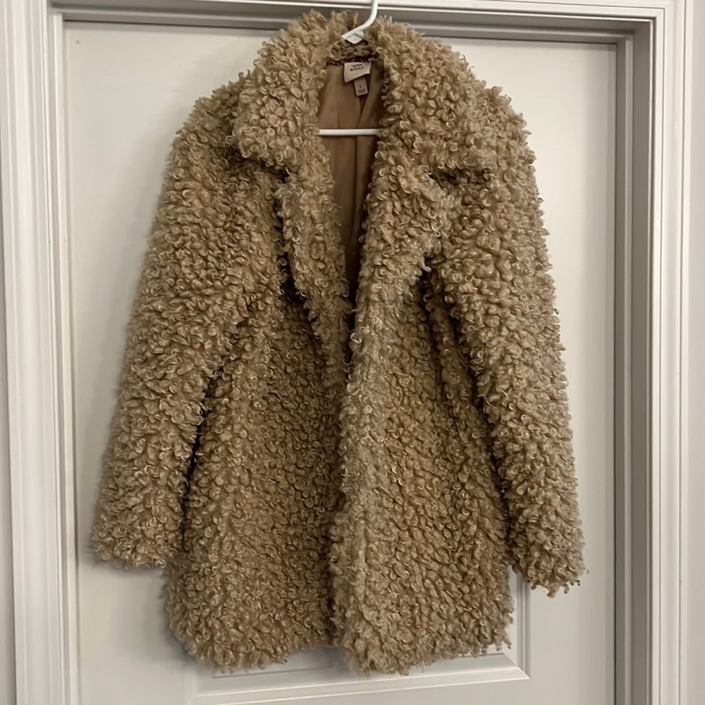 Teddy bear faux fur Coat